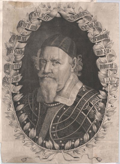 Duke of Brunswick-Wolfenbuettel August the Younger by Artist Unknown