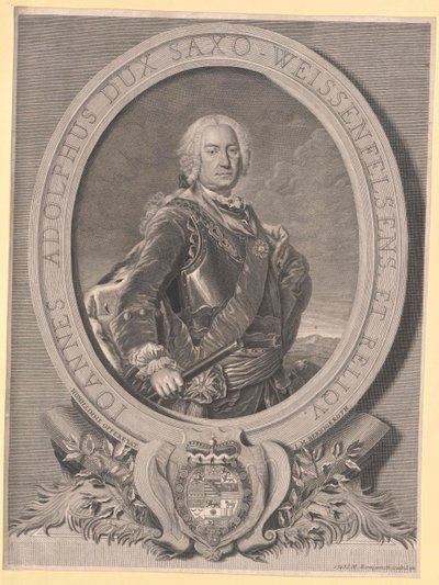 Duke Johann Adolf II of Sachsen-Weissenfels by Artist Unknown