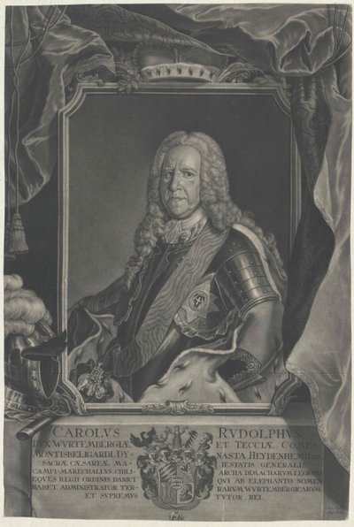 Duke Karl Rudolf of Württemberg by Artist Unknown
