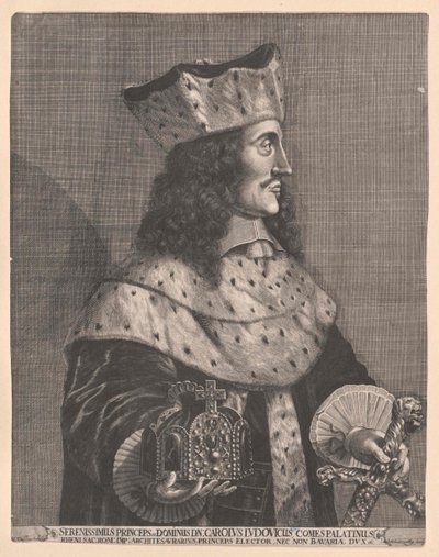 Elector Palatine Charles I Ludwig by Artist Unknown