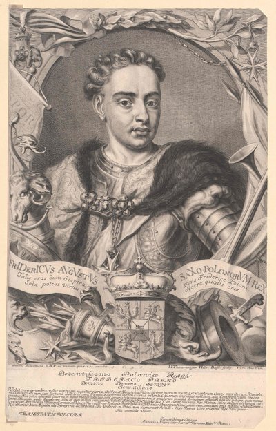 Elector Frederic August I of Saxony by Artist Unknown