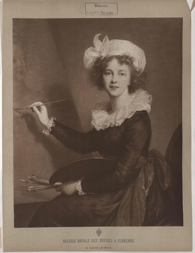 Elisabeth Vigee-Lebrun by Artist Unknown