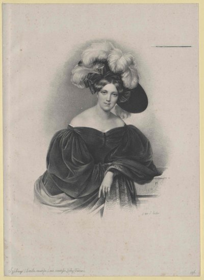 Emilie Countess Zichy-Ferraris by Artist Unknown