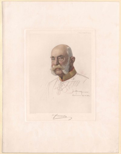 Emperor of Austria Franz Joseph I by Artist Unknown