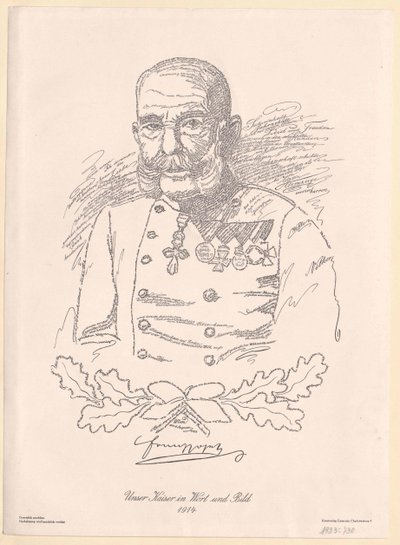 Emperor of Austria Franz Joseph I by Artist Unknown