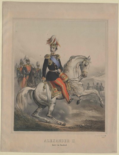Emperor of Russia Alexander II by Artist Unknown