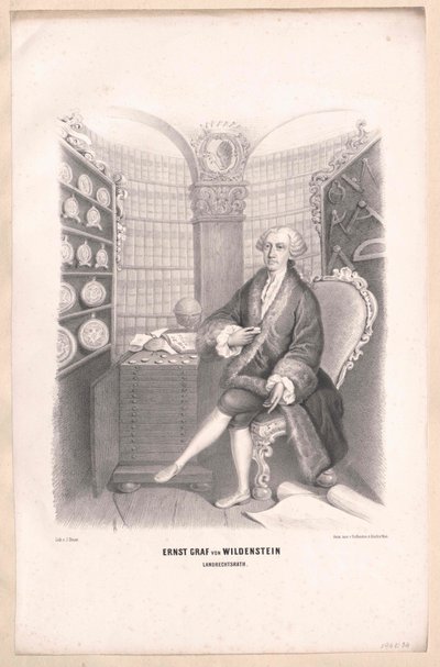 Ernst Henry Count von Wildenstein by Artist Unknown