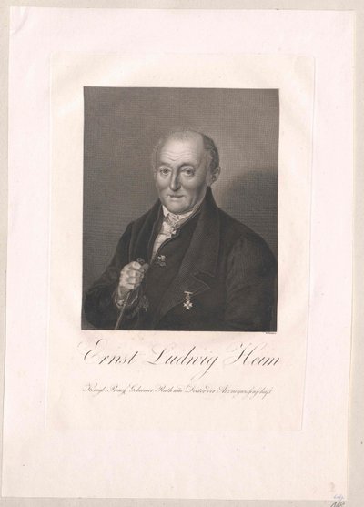 Ernst Ludwig Heim by Artist Unknown