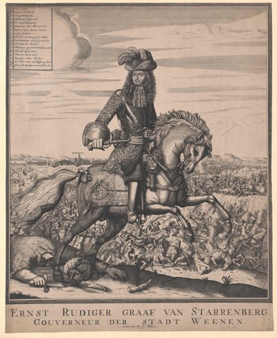 Ernst Roger Count Starhemberg by Artist Unknown