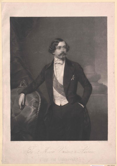 Felix Count Lichnowsky by Artist Unknown