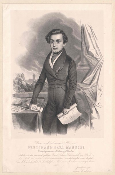 Ferdinand Karl von Manussi by Artist Unknown
