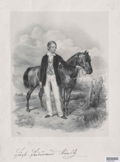 Ferdinand, Count Kinsky by Artist Unknown