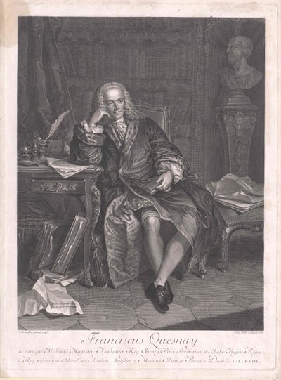 François Quesnay by Artist Unknown
