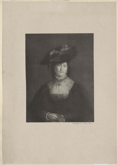 Francesca von Wertheimstein by Artist Unknown