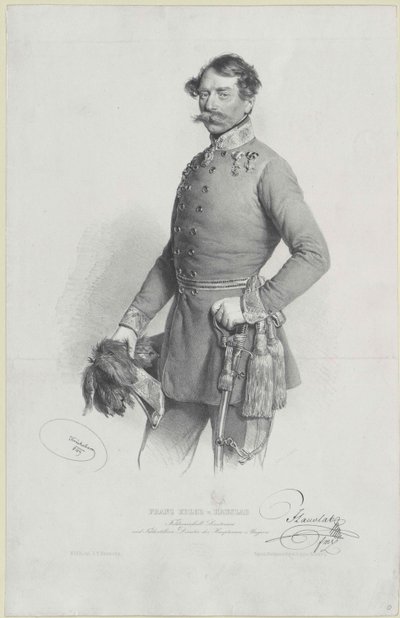 Franz Knight Hauslab by Artist Unknown