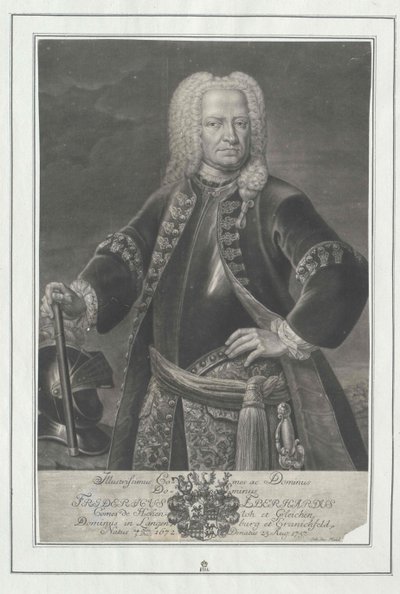 Frederick Eberhard Count Hohenlohe-Kirchberg by Artist Unknown