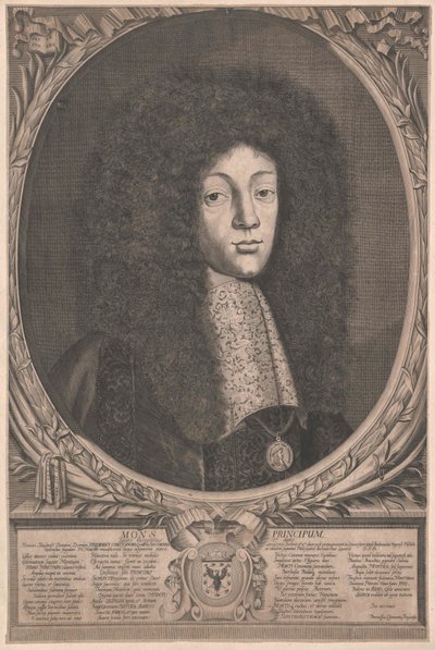 Friedrich Christoph Count of Fuerstenberg (print) by Artist Unknown
