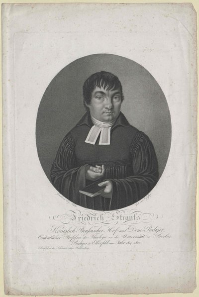 Friedrich Strauss by Artist Unknown