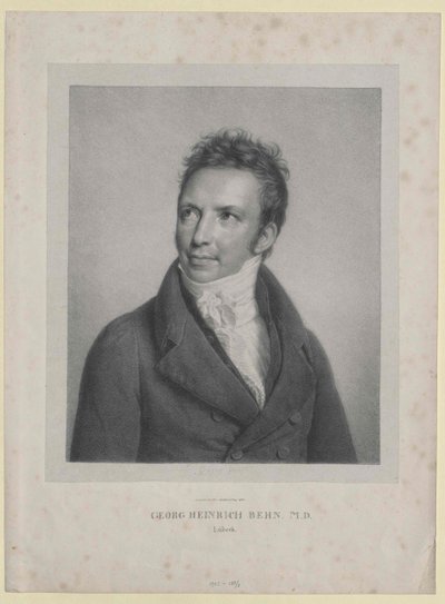 Georg Heinrich Behn (print) by Artist Unknown