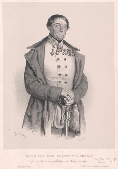 George Baron August von Auenfels by Artist Unknown