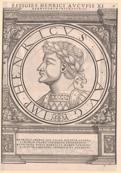 German King Henry I by Artist Unknown