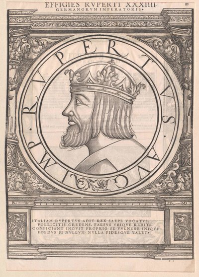 King Rupprecht of the Palatinate by Artist Unknown