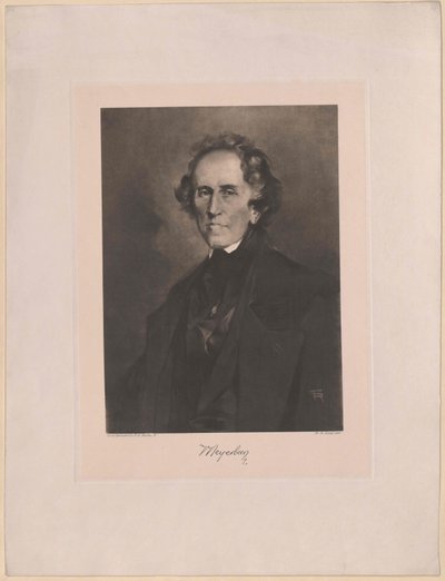 Giacomo Meyerbeer by Artist Unknown