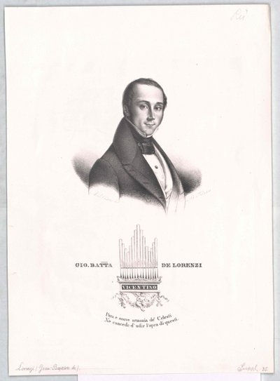 Giovanni Battista de Lorenzi by Artist Unknown