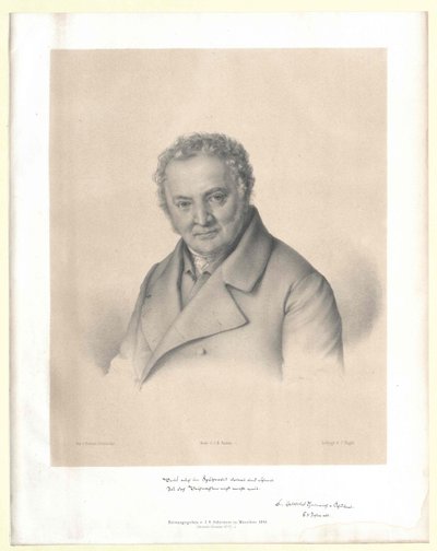 Gotthilf Heinrich von Schubert (print) by Artist Unknown