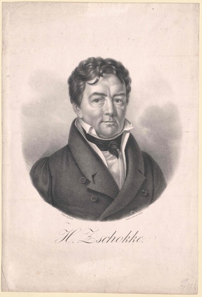 Heinrich Zschokke (print) by Artist Unknown