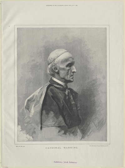 Henry Edward Manning by Artist Unknown