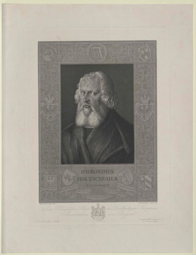 Hieronymus Holzschuher (print) by Artist Unknown