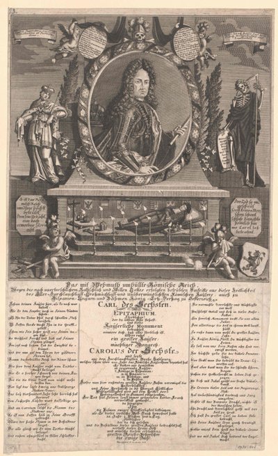 Holy Roman Emperor Charles VI by Artist Unknown