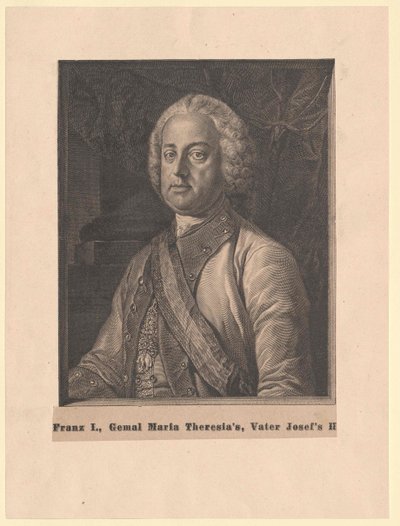 Holy Roman Emperor Francis I by Artist Unknown