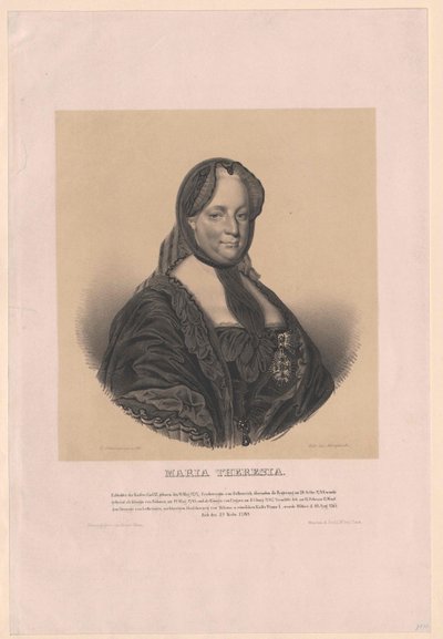 Holy Roman Empress Maria Theresa by Artist Unknown