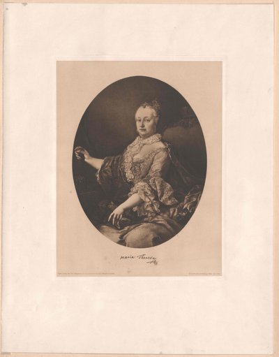 Holy Roman Empress Maria Theresa by Artist Unknown