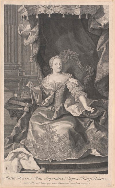 Holy Roman Empress Maria Theresa by Artist Unknown