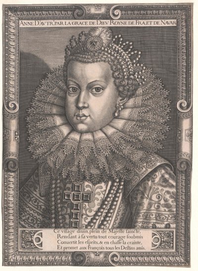 Infanta Anna of Spain by Artist Unknown