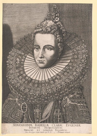 Infanta Isabella Clara Eugenia of Spain by Artist Unknown