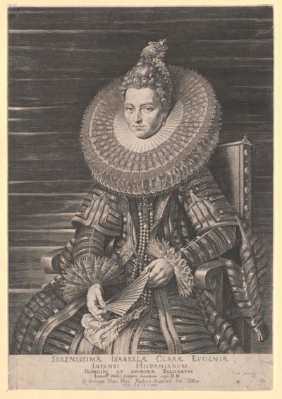 Infanta Isabella Clara Eugenia of Spain by Artist Unknown