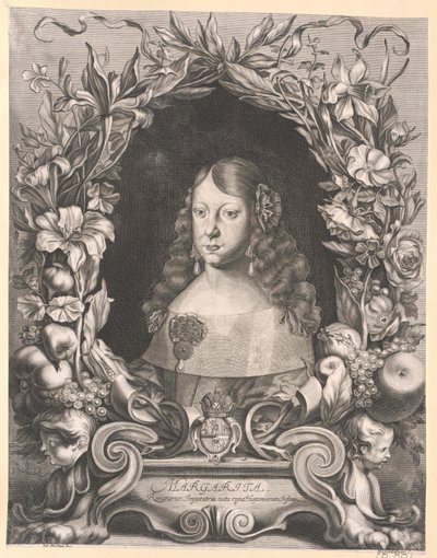 Infanta of Spain Margarete Theresia by Artist Unknown