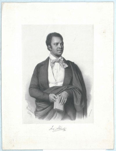 Ira Frederick Aldridge by Artist Unknown