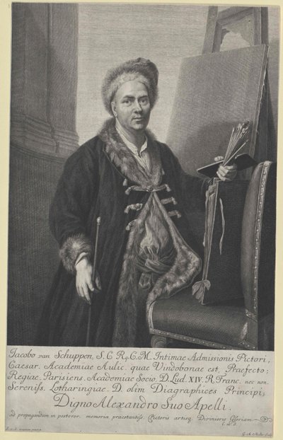 Jakob van Schuppen by Artist Unknown