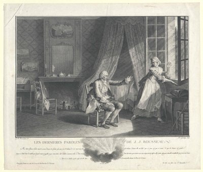 Jean Jacques Rousseau by Artist Unknown