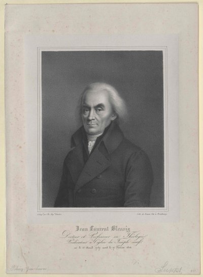 Jean Laurent Blessig by Artist Unknown