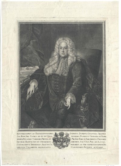 Johann Adam Count von Questenberg by Artist Unknown