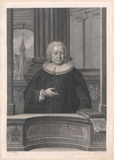 Johann Balthazar Stark by Artist Unknown