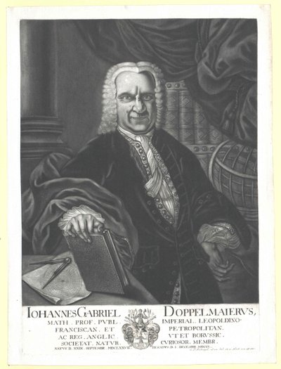 Johann Gabriel Doppelmayr by Artist Unknown