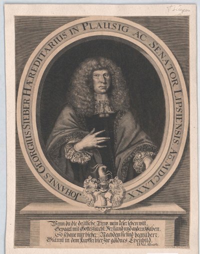 Johann Georg Sifter by Artist Unknown
