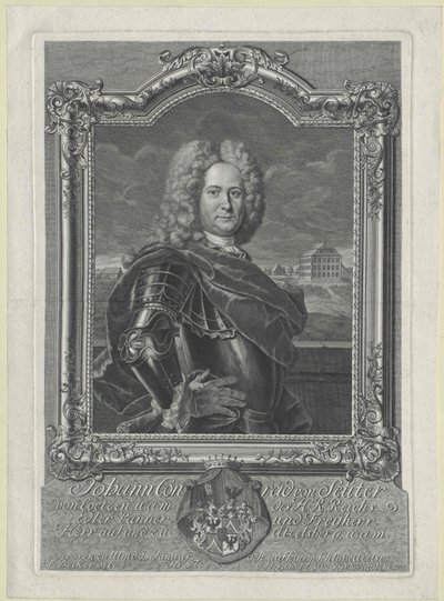 Johann Konrad Baron Seutter-Loetzen by Artist Unknown